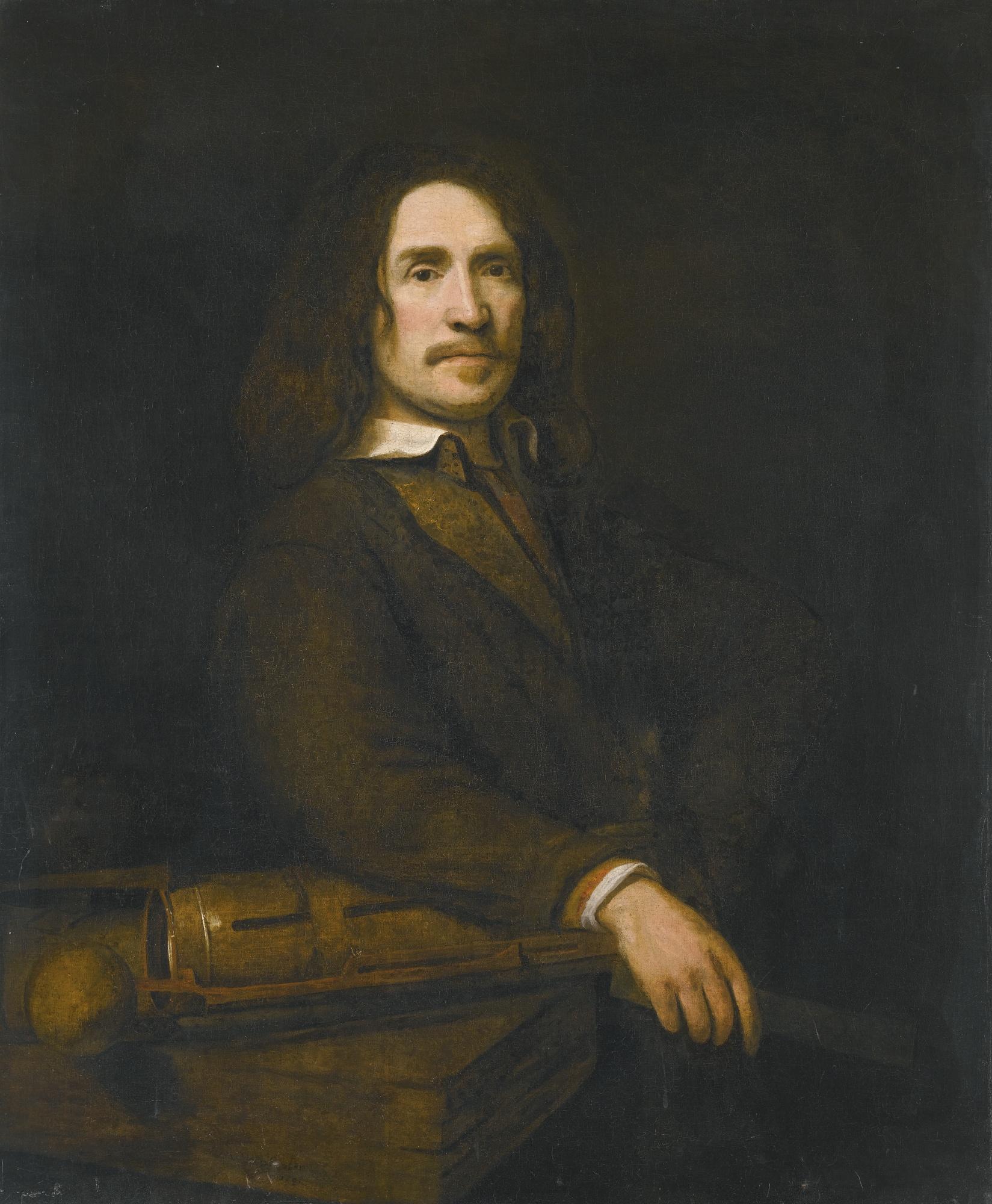 Samuel Van Hoogstraten - Portrait Of A Gentleman, Possibly Caspar Calthoff (D. 1664)