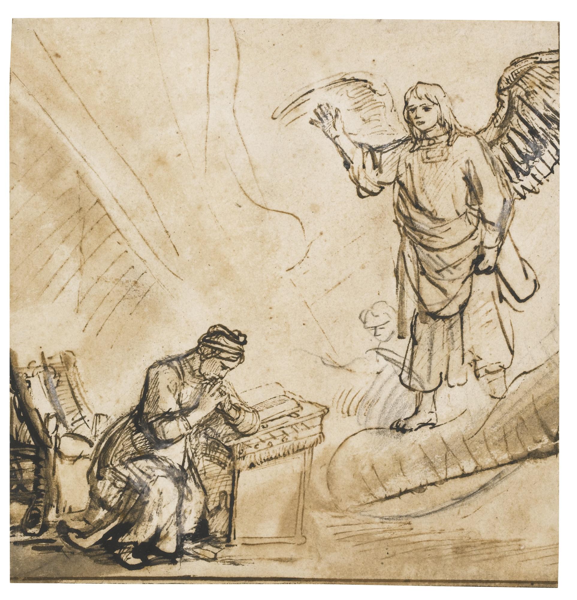 Samuel Van Hoogstraten - The Annunciation