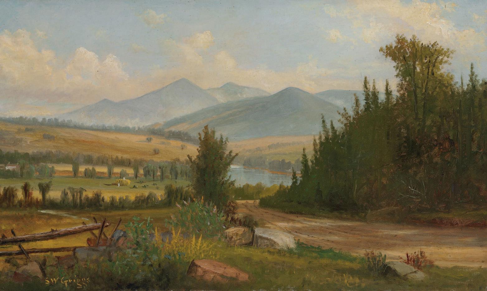 Samuel W. Griggs - Haying in the Pemigewasset Valley, New Hampshire
