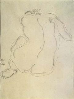 San Yu - Back-view of the Nude