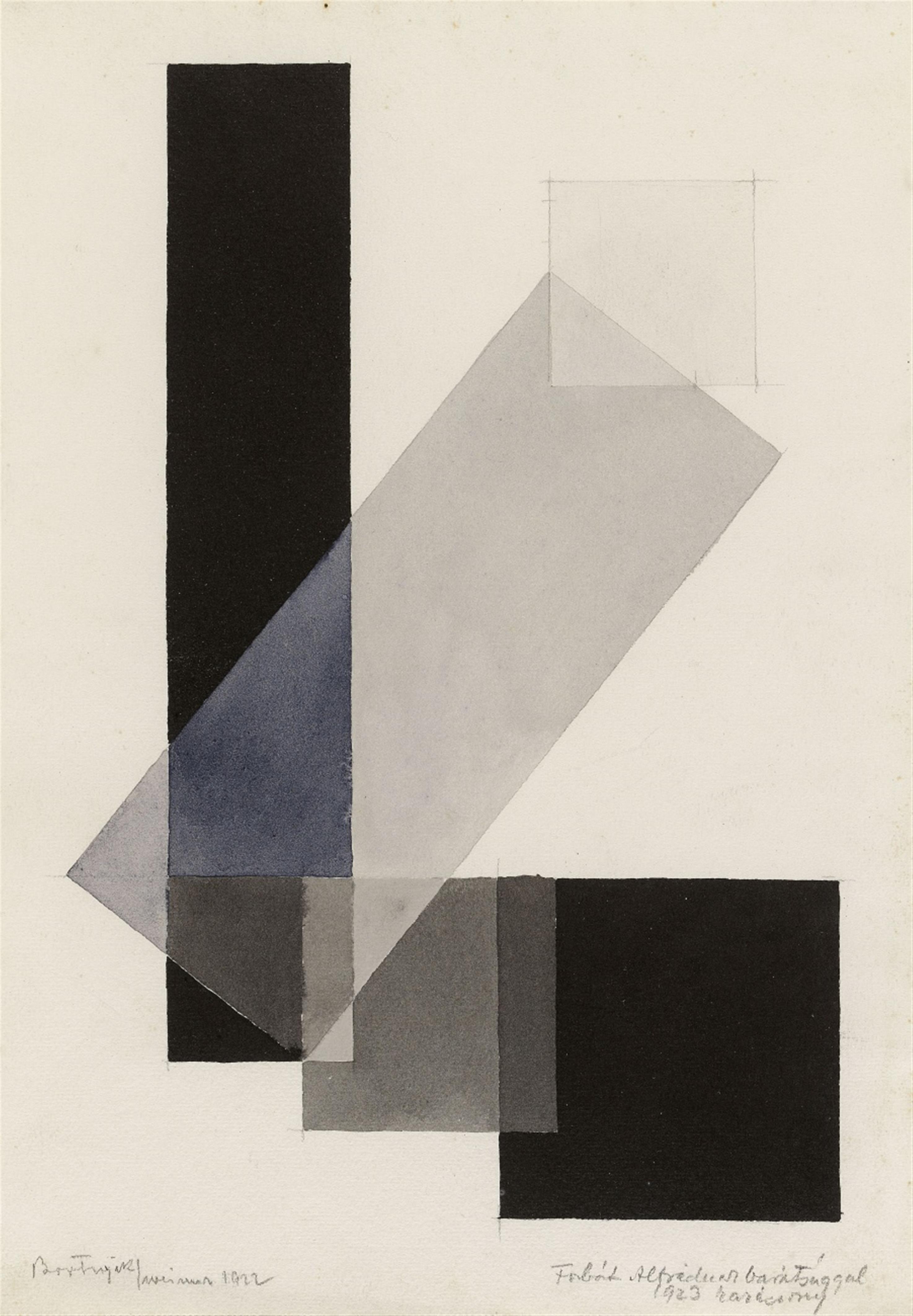 Sándor Bortnyik - Komposition