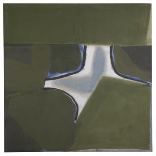 Sandra Blow, R.A. - Green Painting