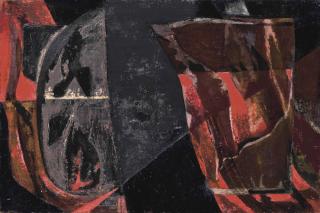 Sandra Blow, R.A. - Red And Black