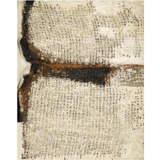 Sandra Blow, R.A. - Sacking And Plaster, 1956