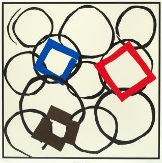 Sandra Blow R.A. - Squares in Orbit