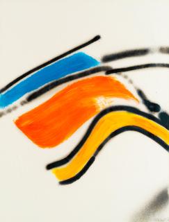 Sandra Blow R.A. - Study for a Lithograph