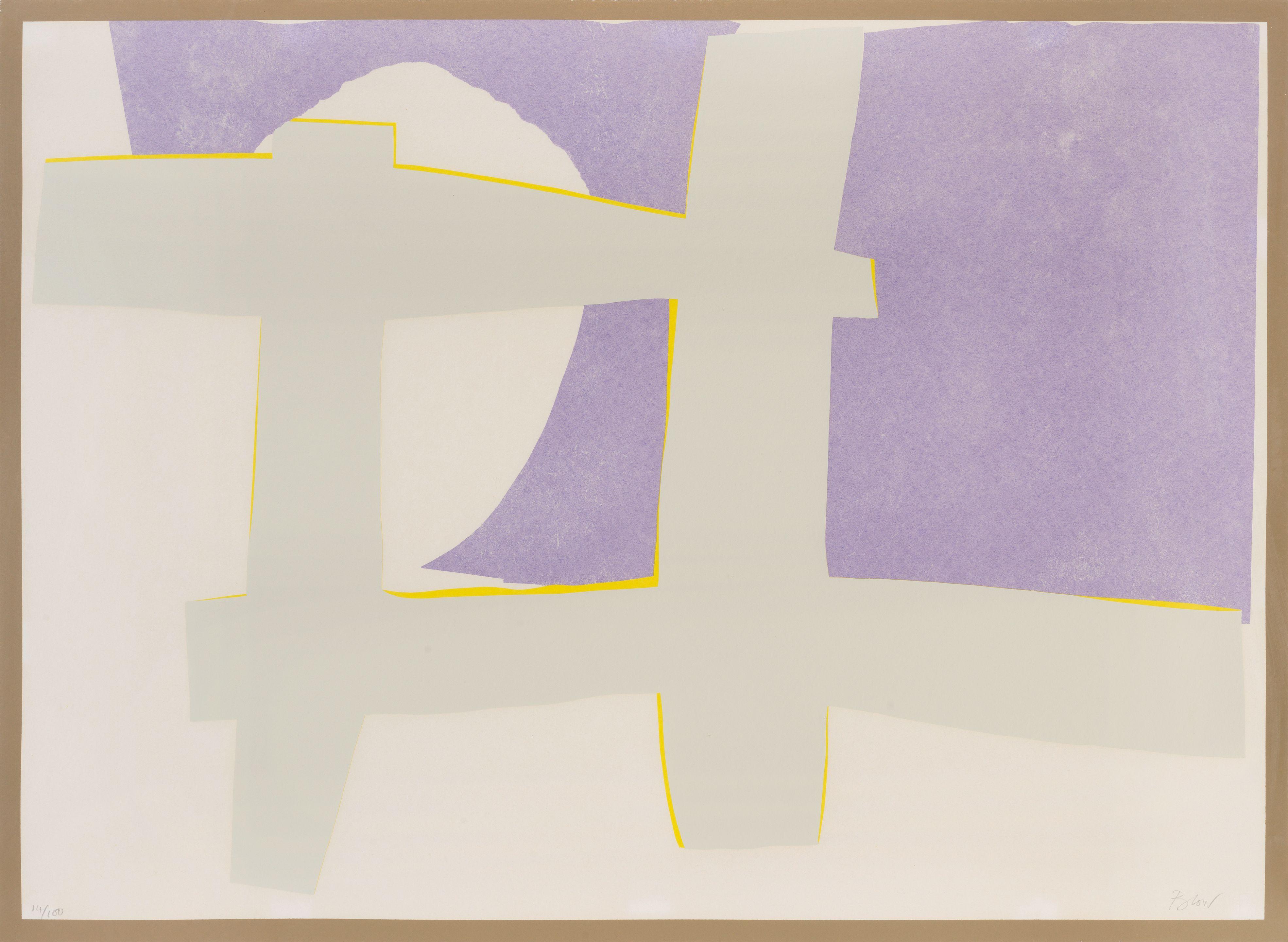 Sandra Blow R.A. - Untitled (Cambridge), from King\'s College Portfolio