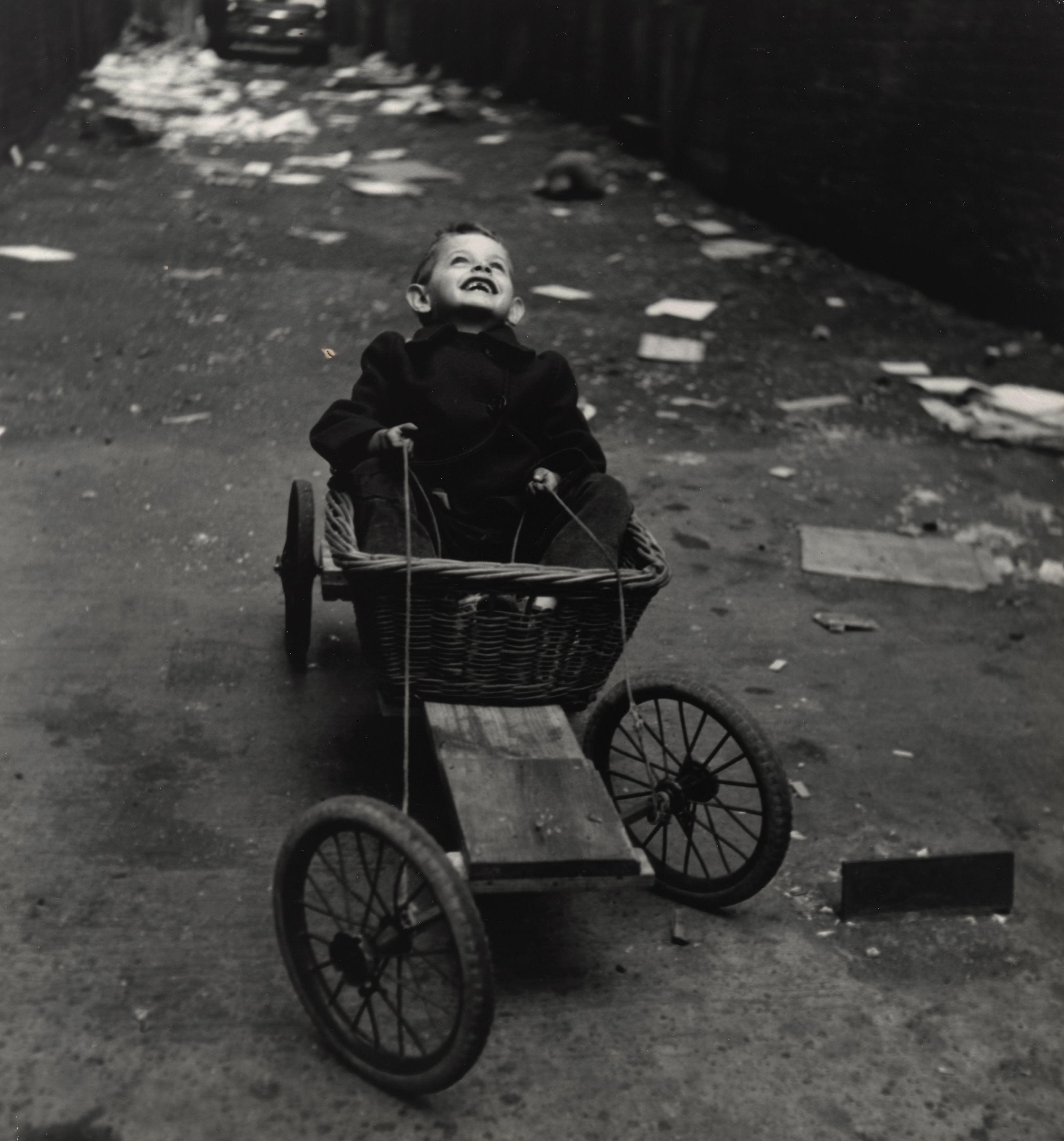 Sandra Weiner - Mickey in his Carriage, East 26th Street, New York City, from \