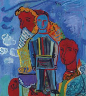 Sandro Chia - Boy with Wings