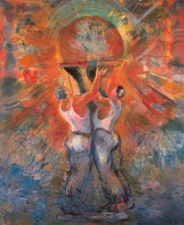 Sandro Chia - Elettricita (The Electricians)