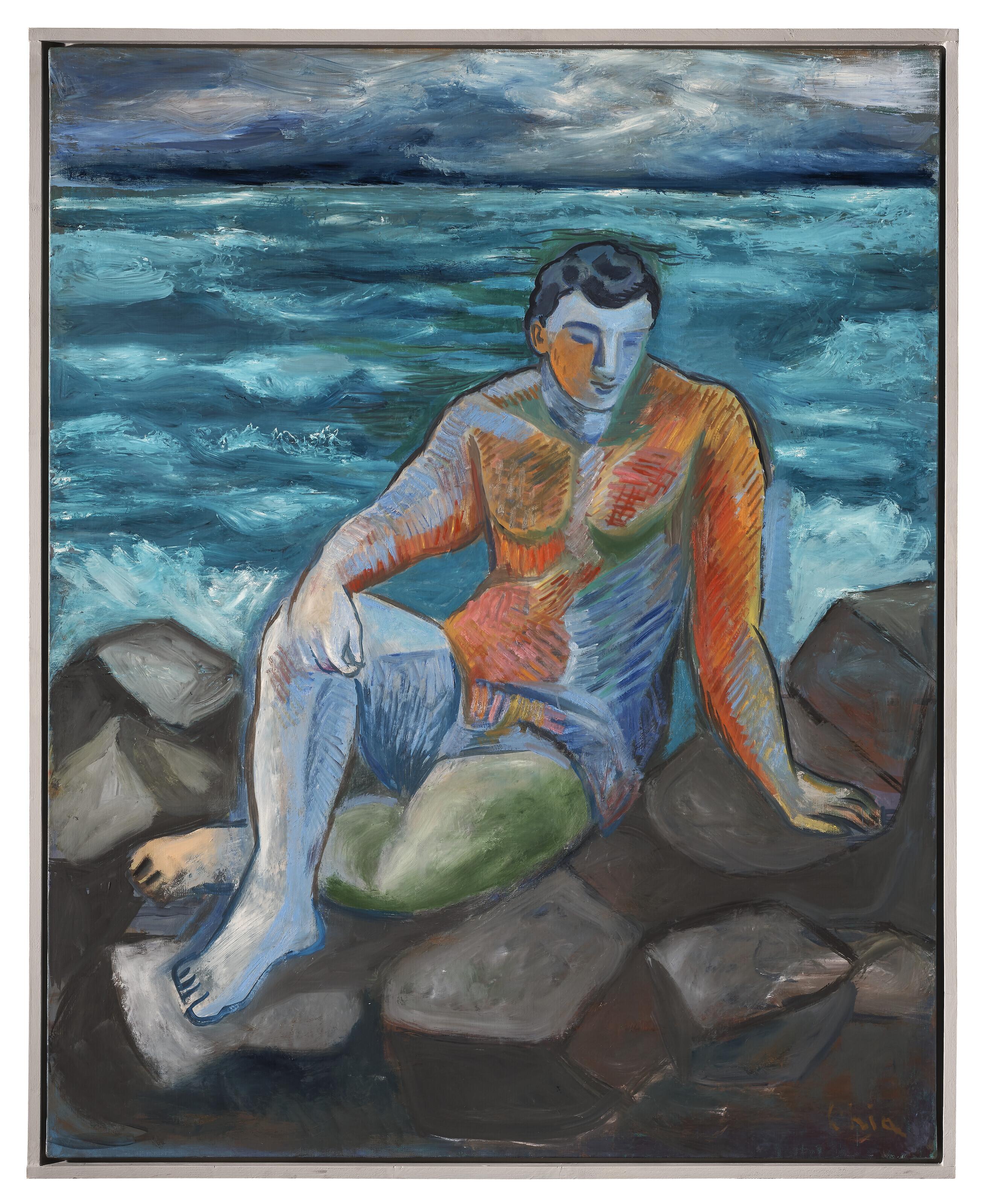 Sandro Chia - Lonely Ocean