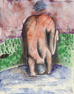 Sandro Chia - Love For Fish