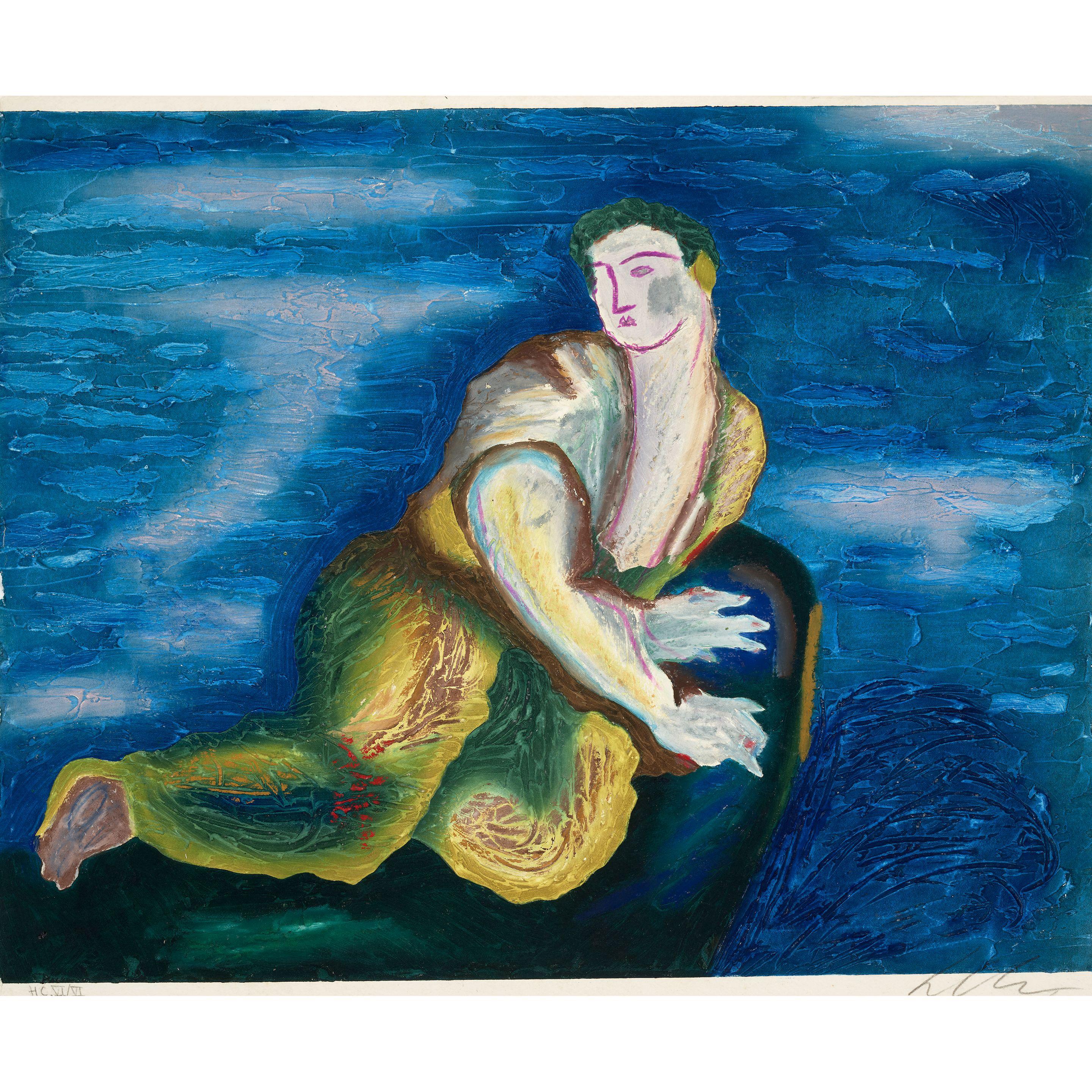 Sandro Chia - One Plate, from Ten Masterprints