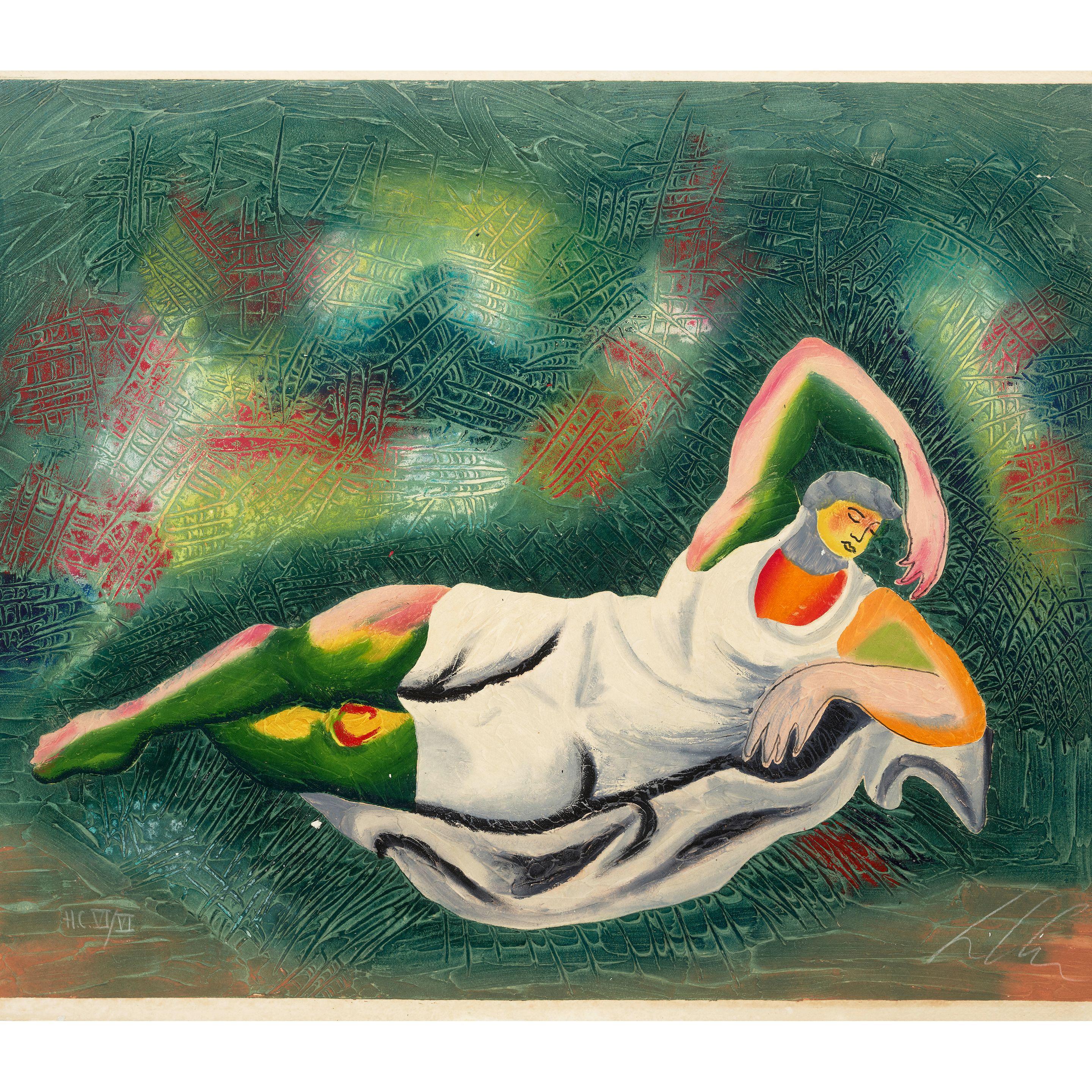 Sandro Chia - One Plate, from Ten Masterprints