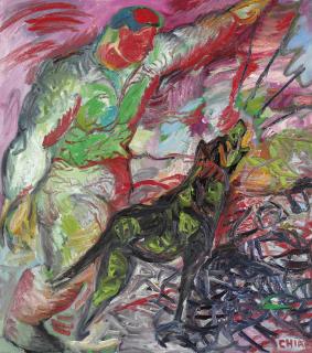 Sandro Chia - Padrone e Cane