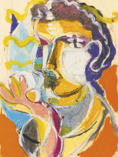 Sandro Chia - Roman Head (Virtual 5)