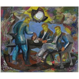 Sandro Chia - Three Pupils