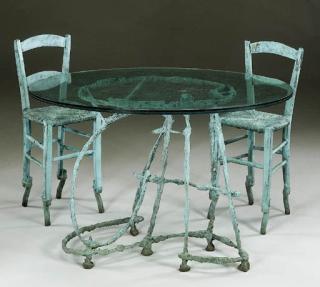 Sandro Chia - Untitled (Table and Chairs)