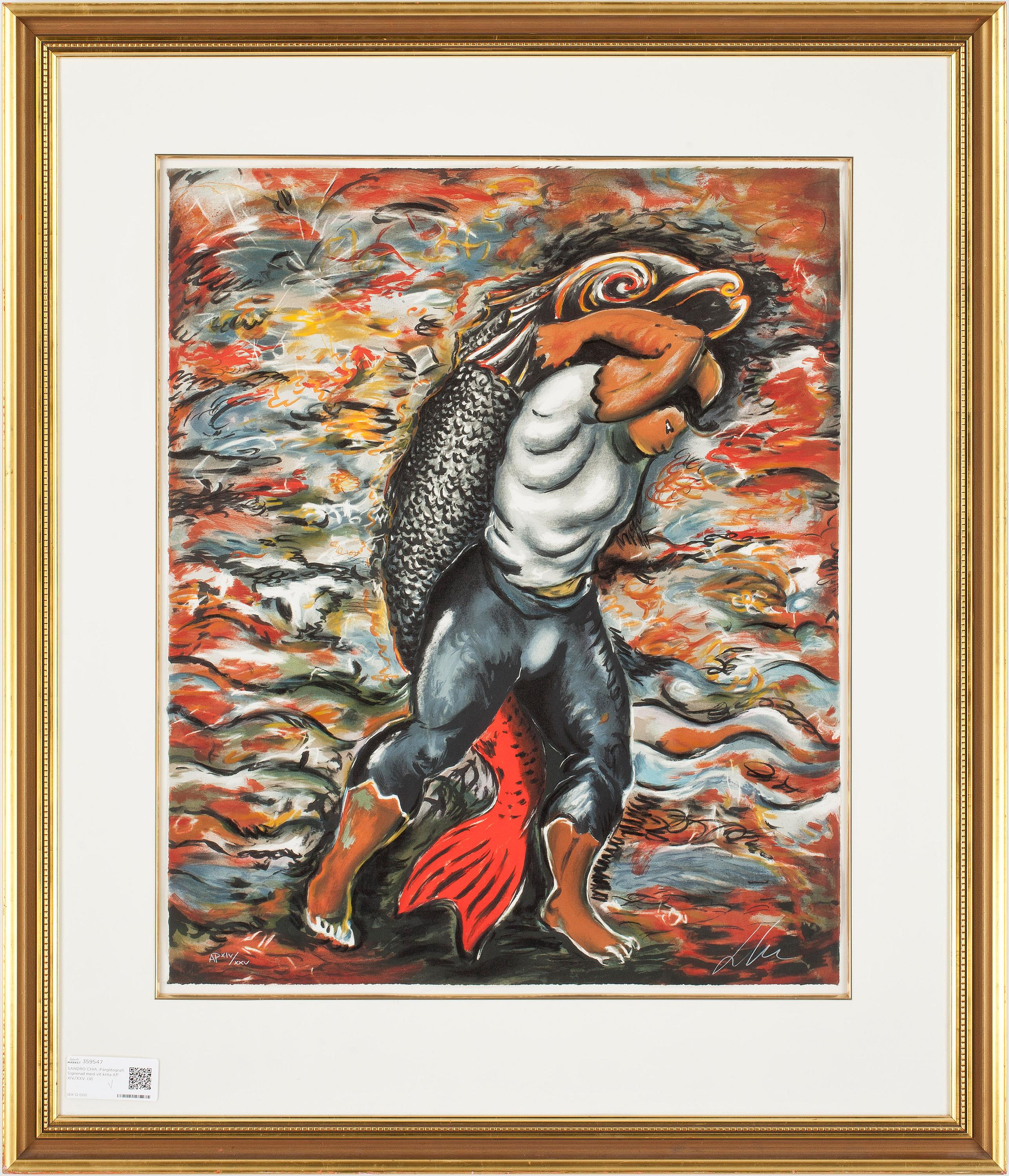 Sandro Chia - Water bearer