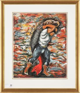 Sandro Chia - Water bearer