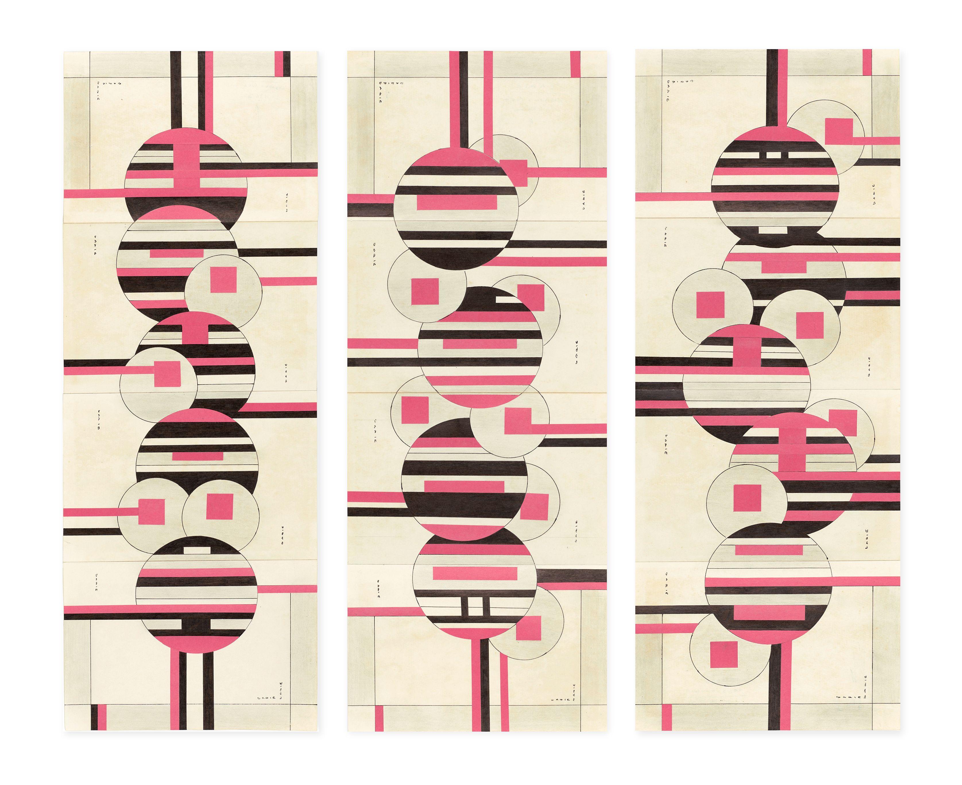 Sandú Darié - Untitled (Three Works on Paper)