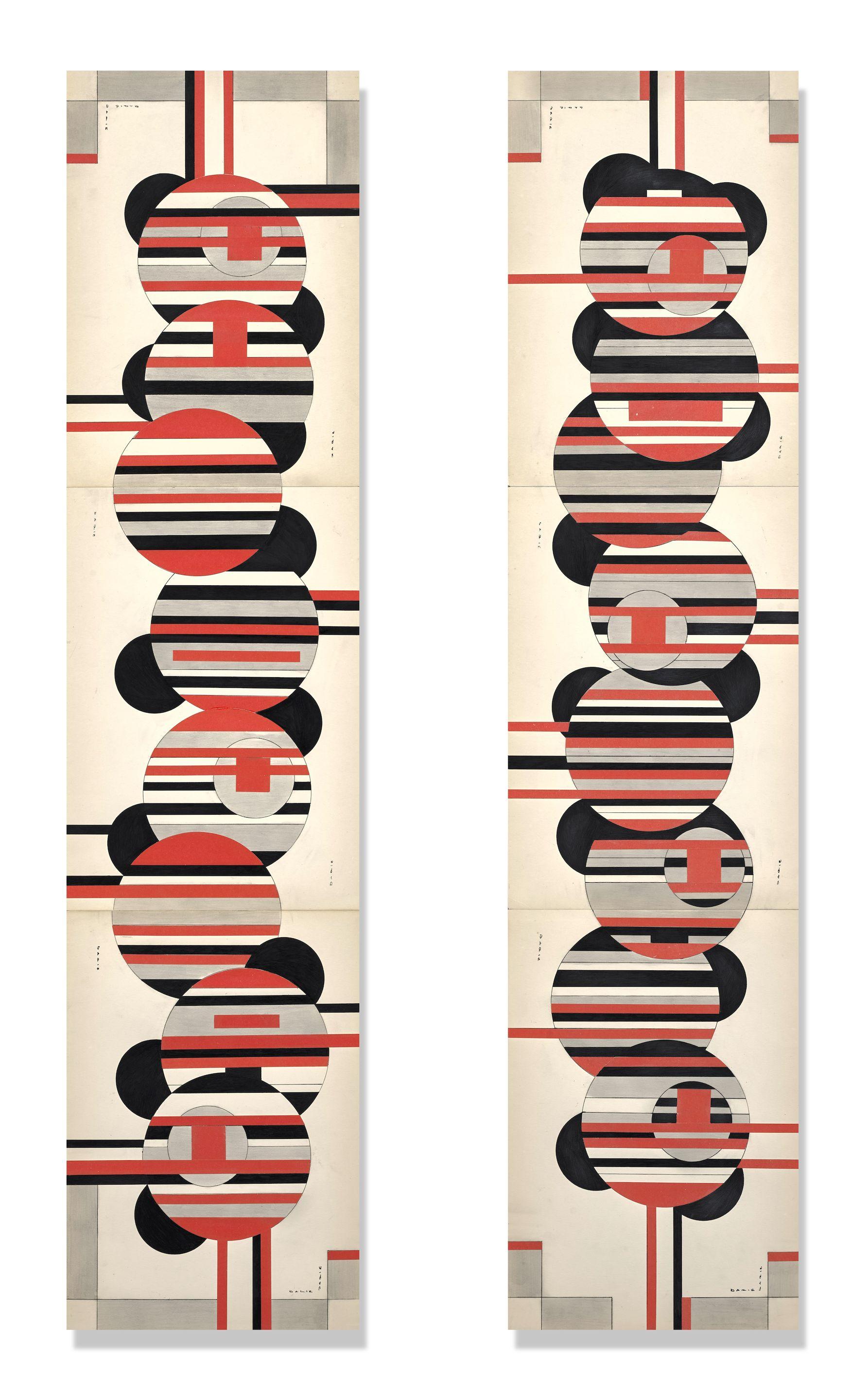 Sandú Darié - Untitled (Two Works on Paper)