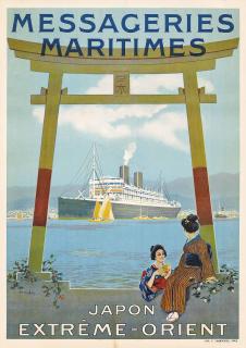 Sandy Hook - Messageries Maritimes, Japon