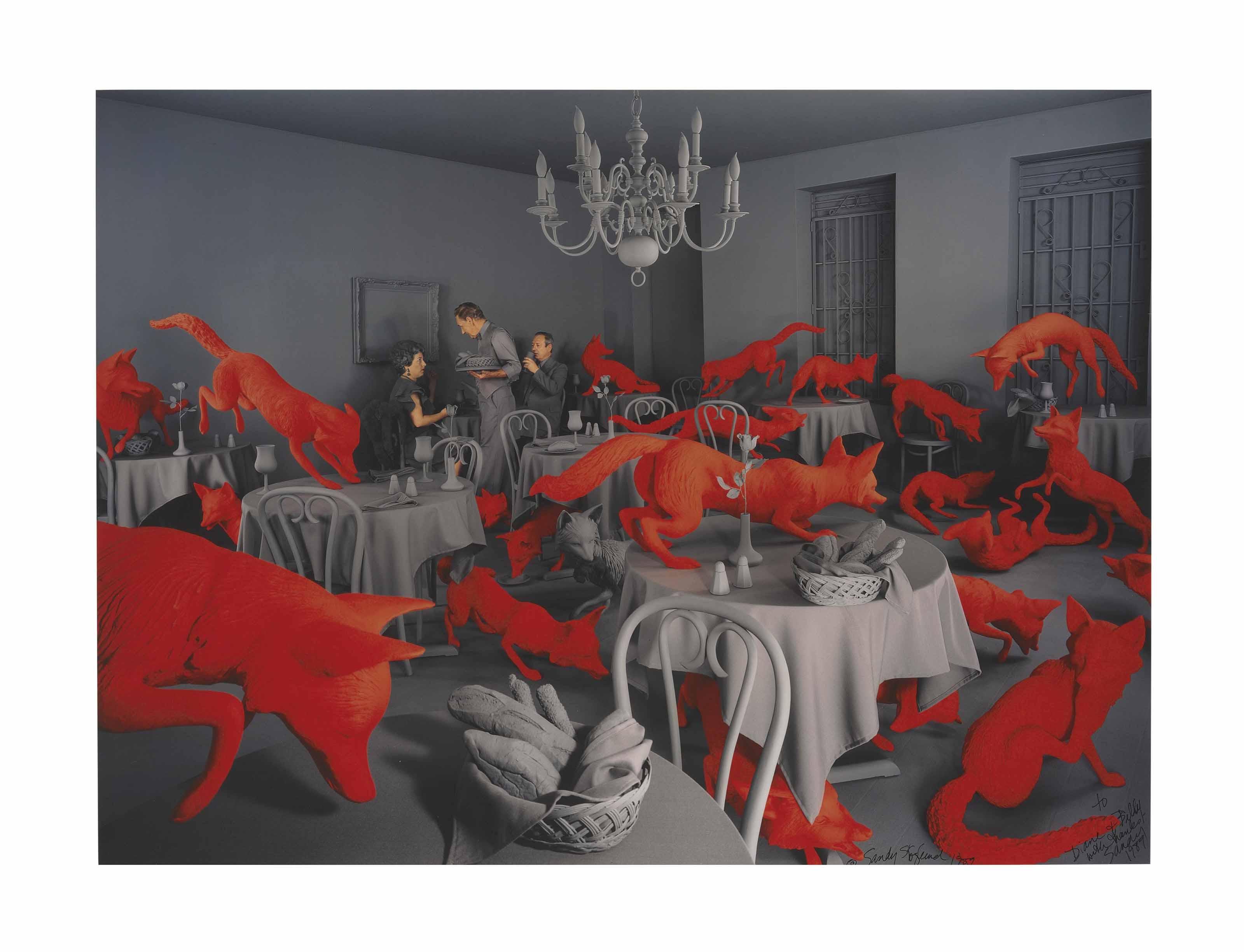 Sandy Skoglund - Fox Games, 1989