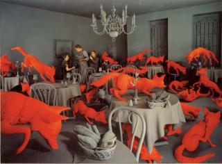 Sandy Skoglund - Fox Games, 1989