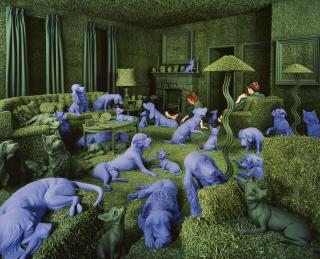 Sandy Skoglund - The Green House, 1990