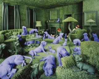 Sandy Skoglund - The Green House, 1990