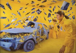 Sandy Skoglund - The Invisible Web, 1987