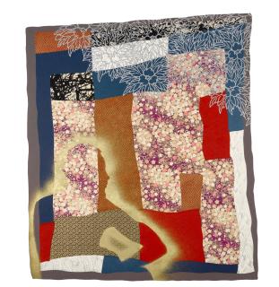 Sanford Biggers - Otsukimi; Vex; Seven Heavens; Lotus (125th); Cocaine Mudra; The Pasts They Brought With Them (The Floating World series, Set of Six), 2013