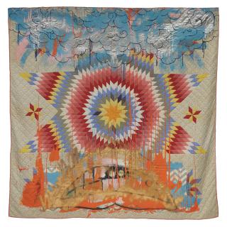 Sanford Biggers - Quilt #19 (Rockstar)