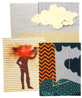 Sanford Biggers - Race Track Martyrs II