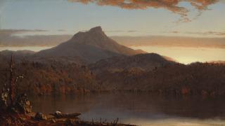 Sanford Robinson Gifford - A Lake Twilight