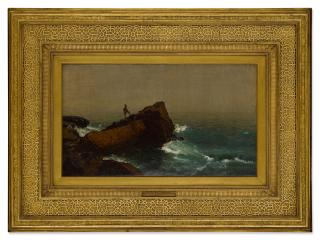 Sanford Robinson Gifford - A Study from Nature (Mount Desert, Maine)