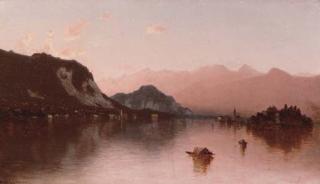 Sanford Robinson Gifford - Isola Bella in Lago Maggiore