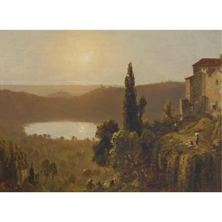 Sanford Robinson Gifford - Lake Nemi