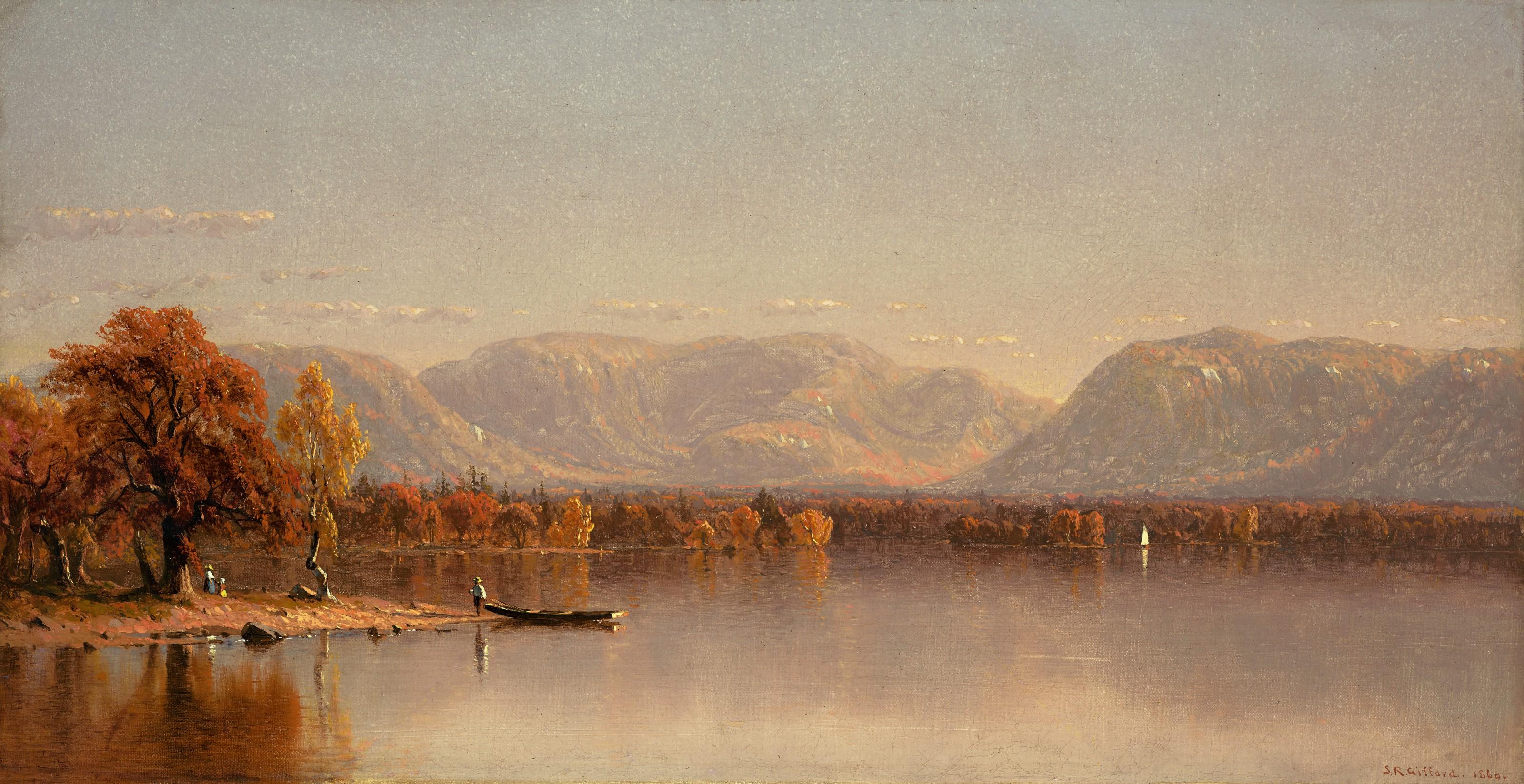 Sanford Robinson Gifford - Lake Sunapee, New Hampshire