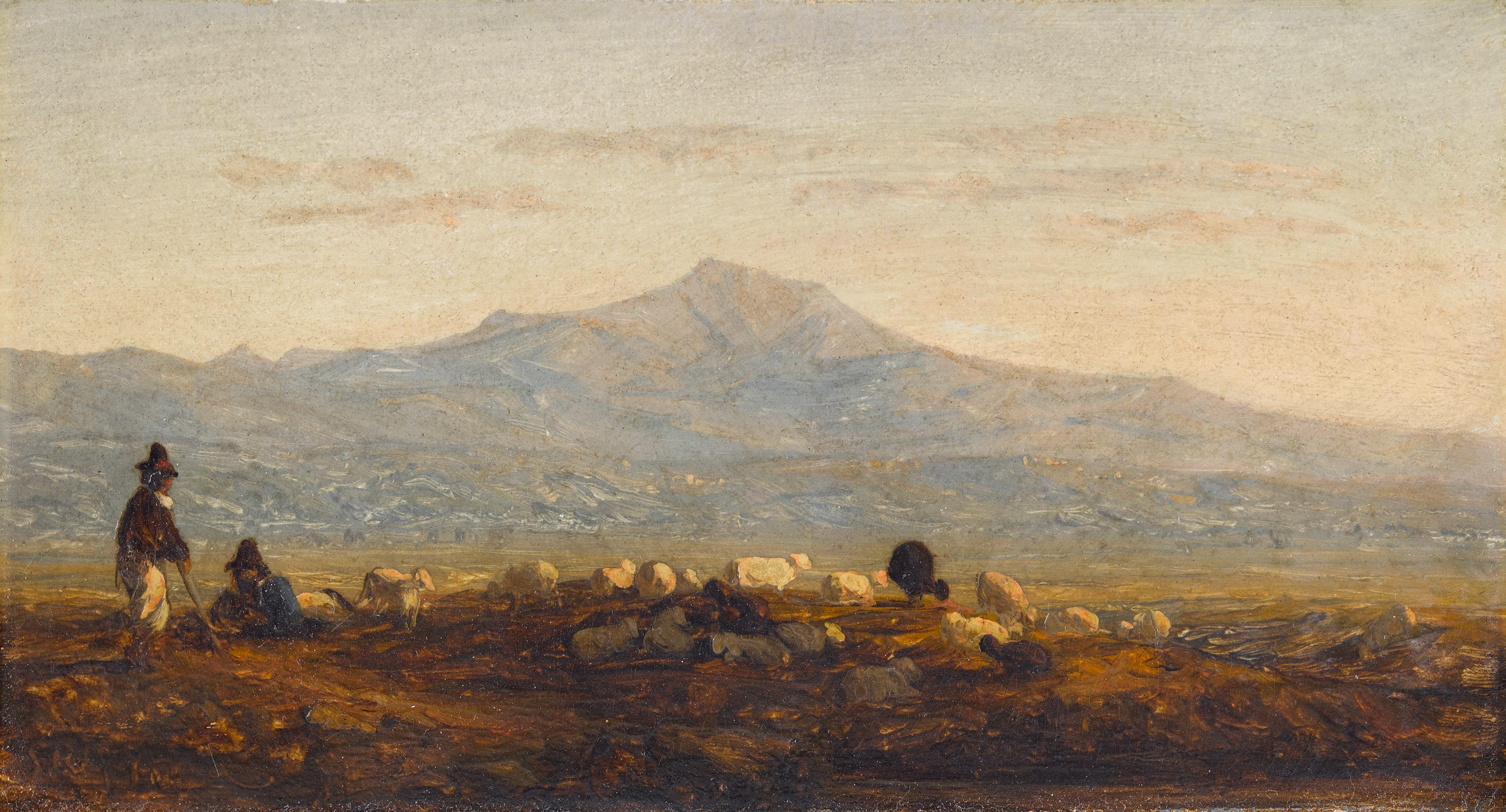 Sanford Robinson Gifford - On the Roman Campagna