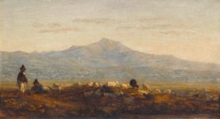 Sanford Robinson Gifford - On the Roman Campagna