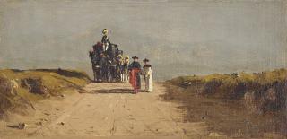 Sanford Robinson Gifford - Sketch on the Roman Campagna