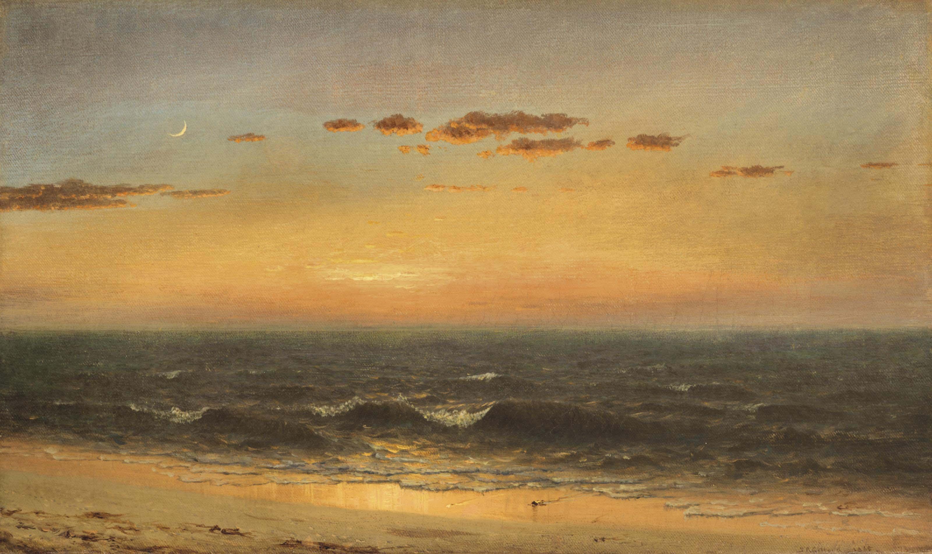 Sanford Robinson Gifford - Sunrise on the Seashore
