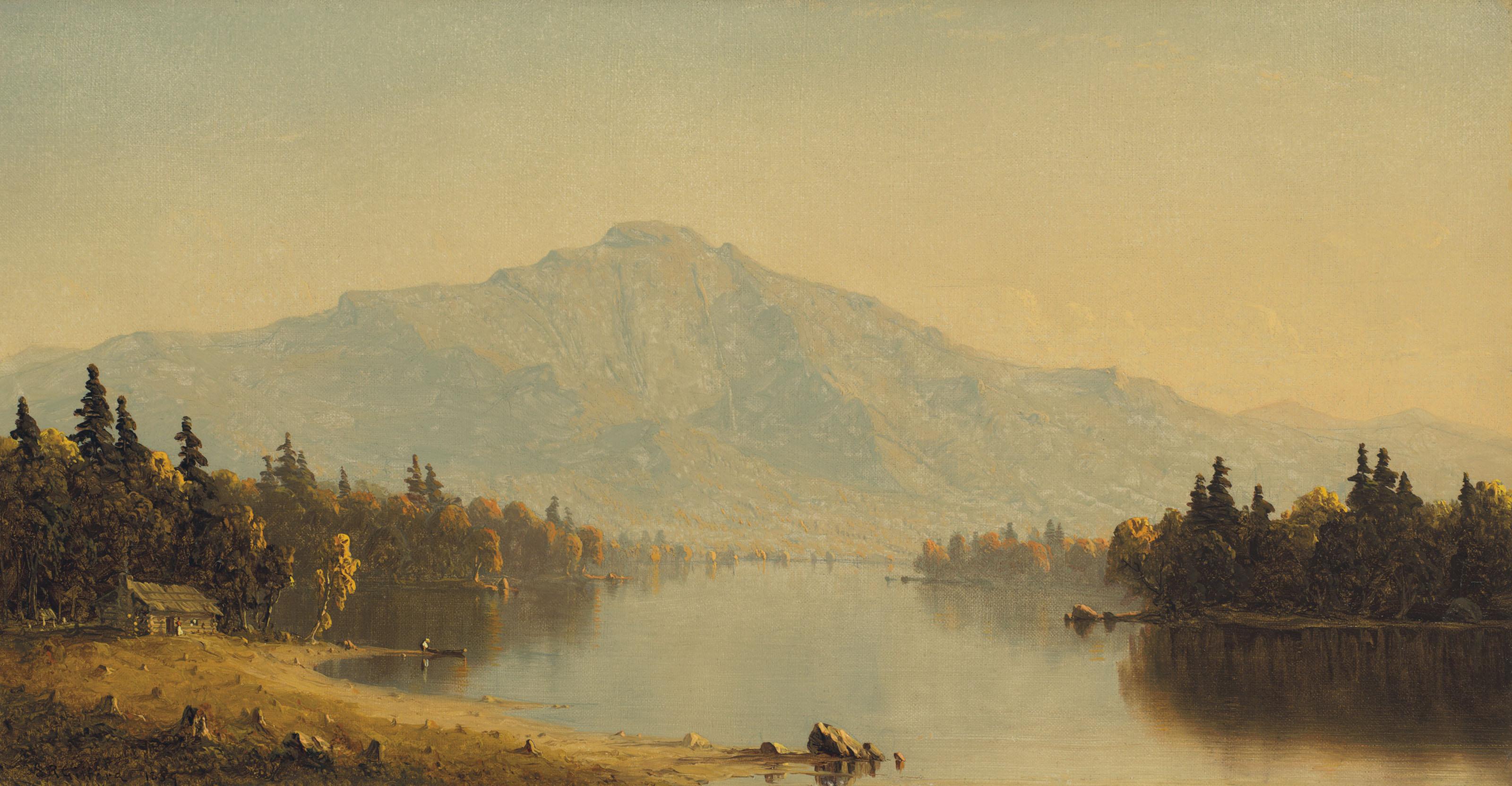 Sanford Robinson Gifford - White Mountain Scenery