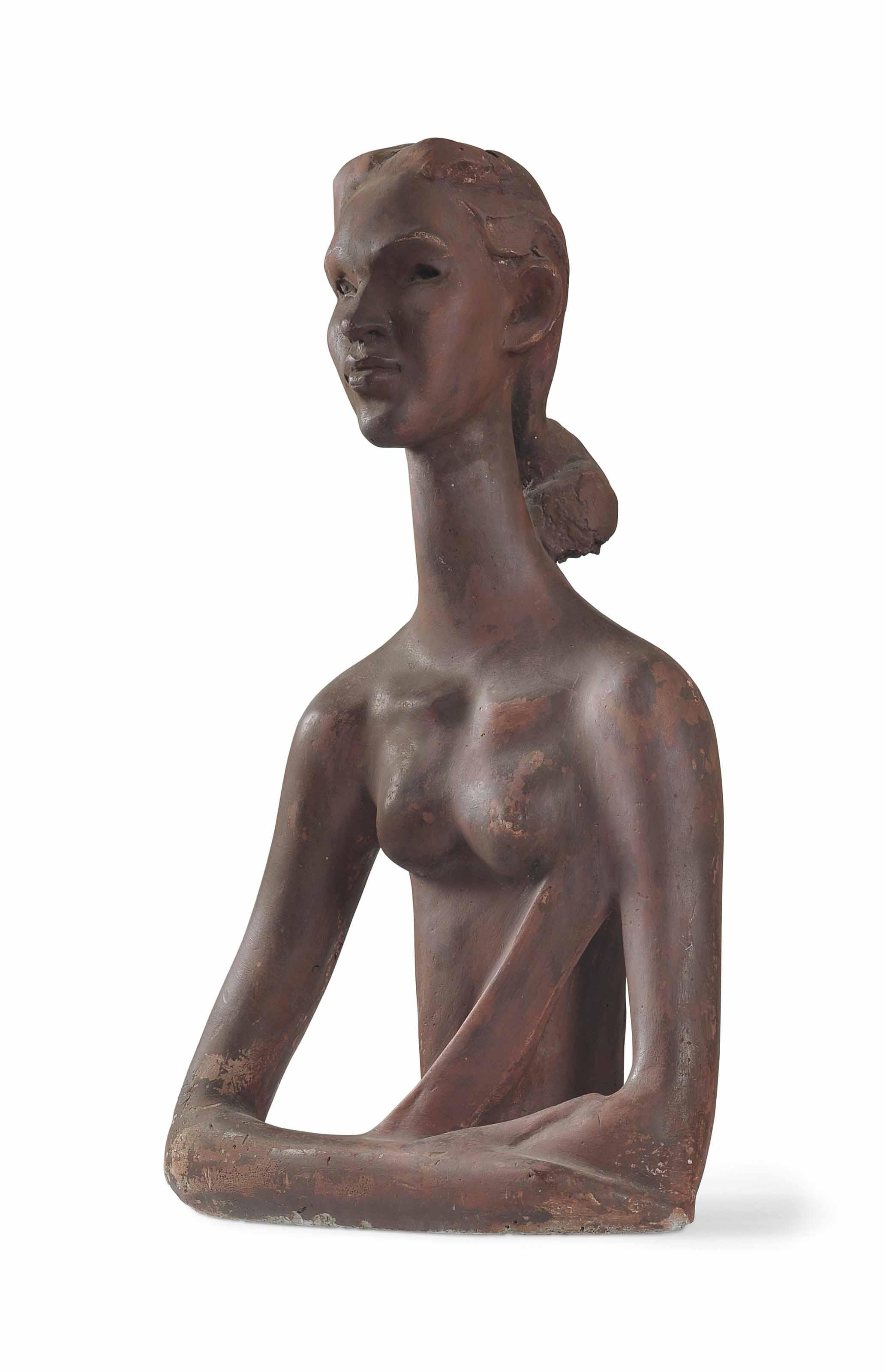 Sankho Chaudhuri - Untitled (Mona Bendre)