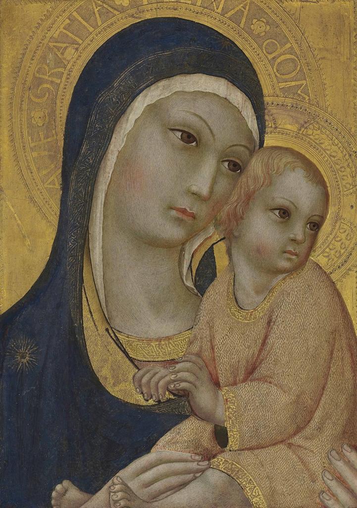 Sano Di Pietro - The Madonna and Child