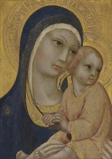 Sano Di Pietro - The Madonna and Child