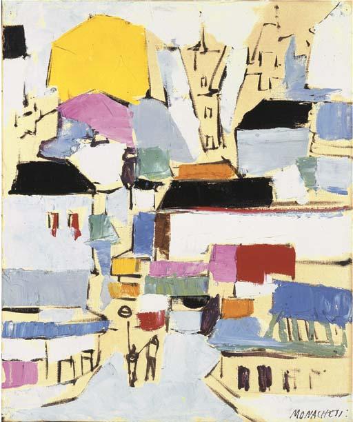 Sante Monachesi - Paesaggio urbano