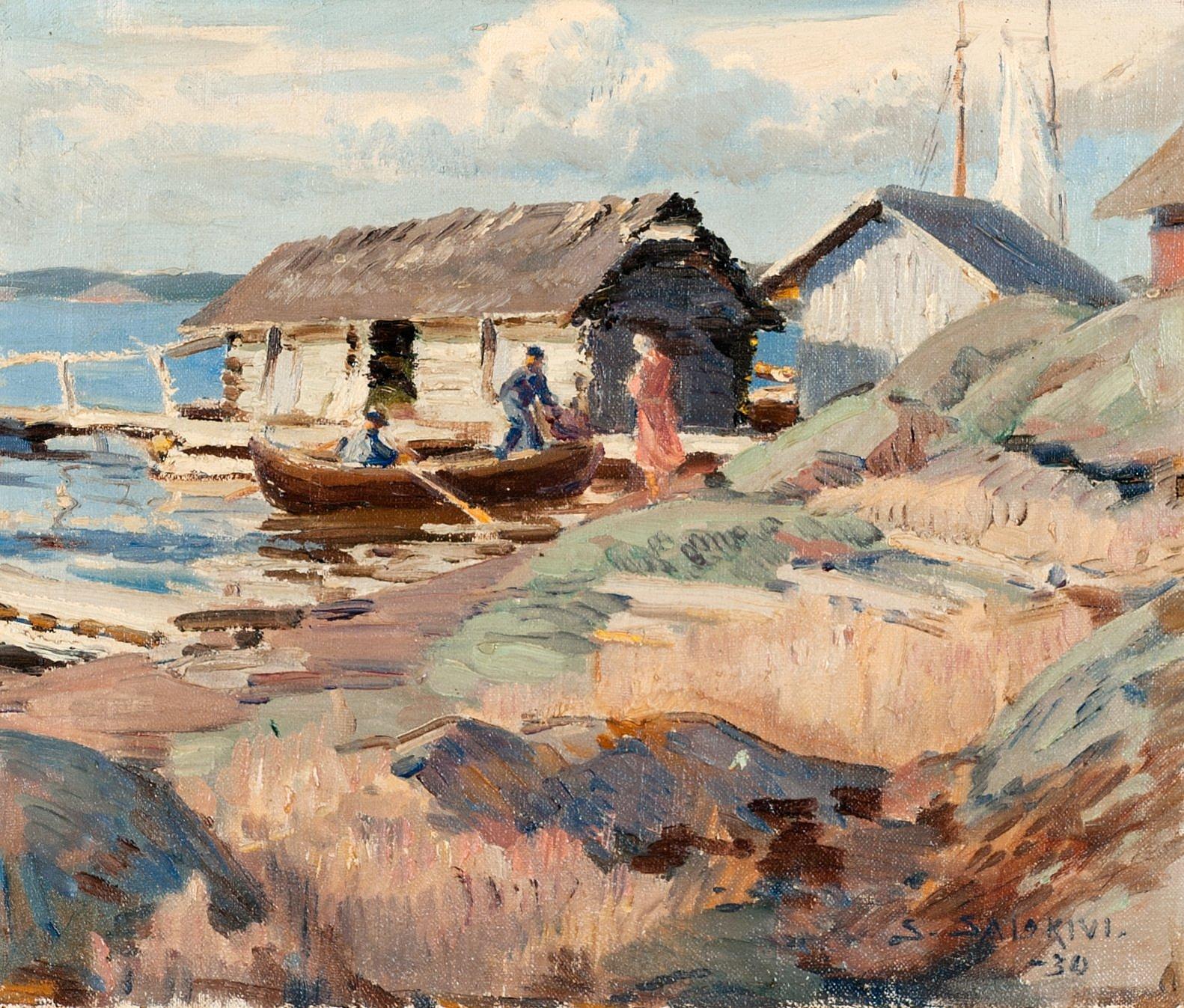 Santeri Salokivi - Skärgårdsmotiv